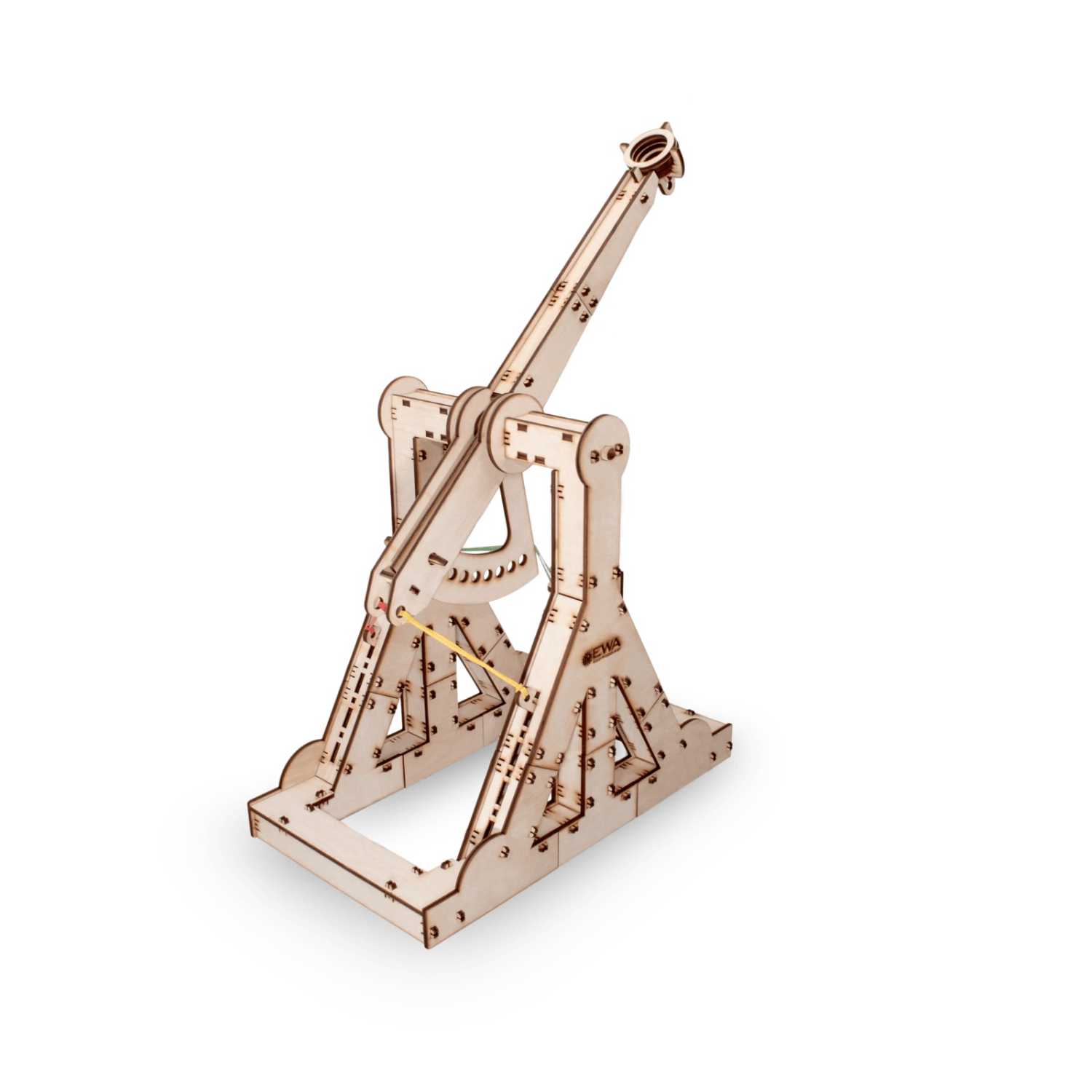 Trebuchet | Mittelalterliches Katapult-Mechanisches Holzpuzzle-Eco-Wood-Art--