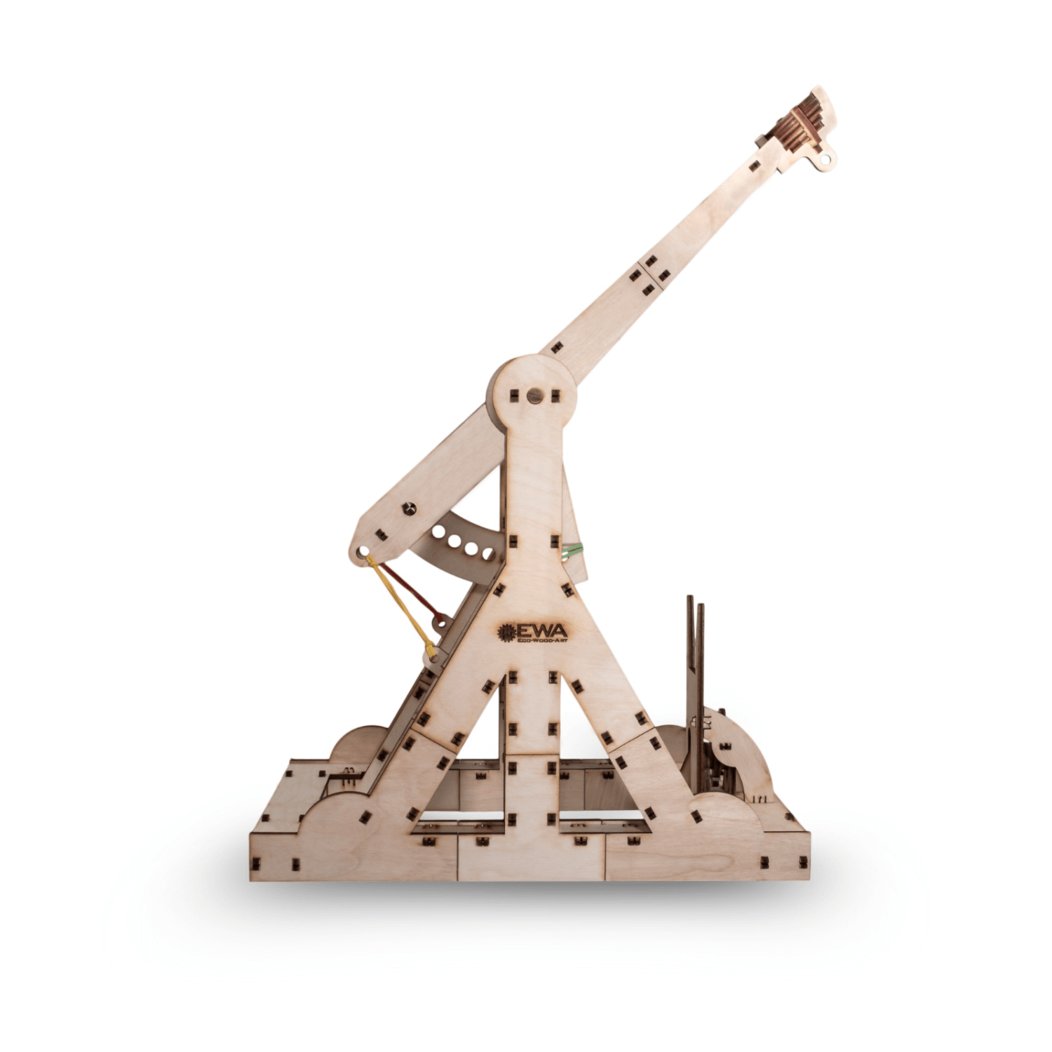 Trebuchet | Mittelalterliches Katapult-Mechanisches Holzpuzzle-Eco-Wood-Art--