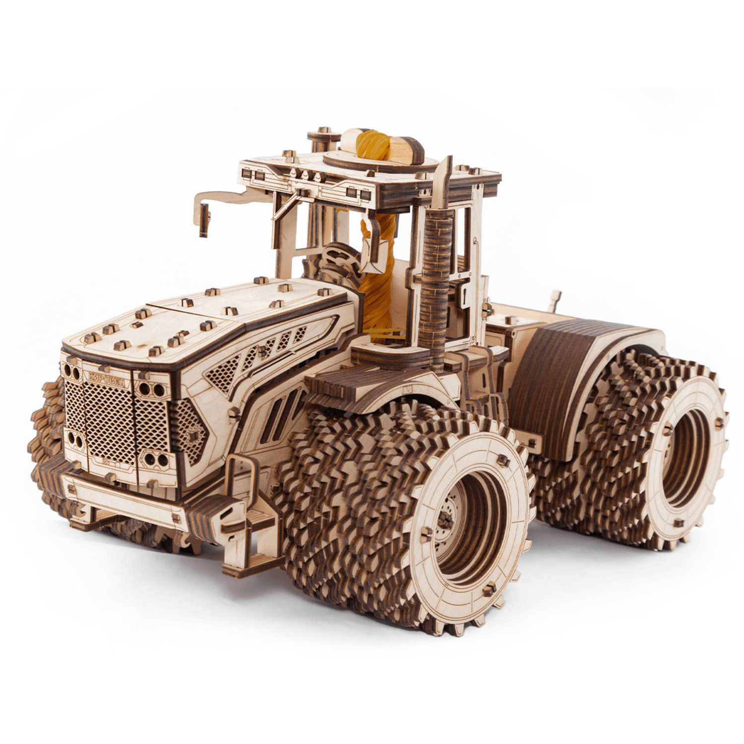 Kirovets K-7M | Traktor-Mechanisches Holzpuzzle-Eco-Wood-Art--