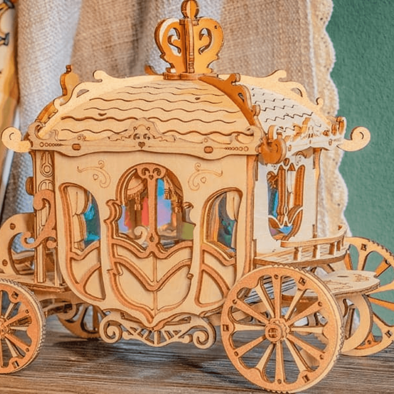 Carriage l 3D wooden puzzle-3D Puzzle-Robotime--