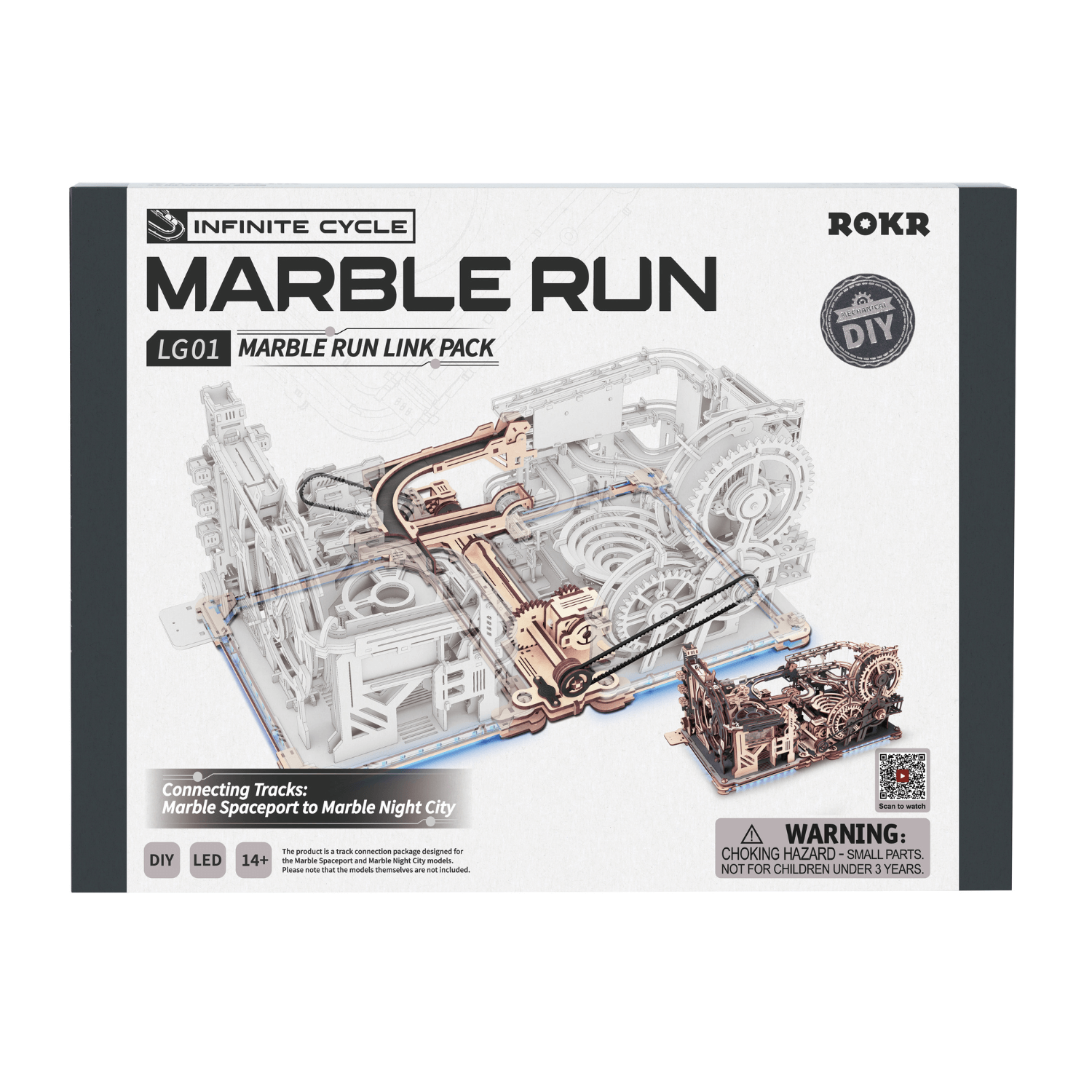 Marbel Link Pack | ROKR-3D Puzzle-Robotime--