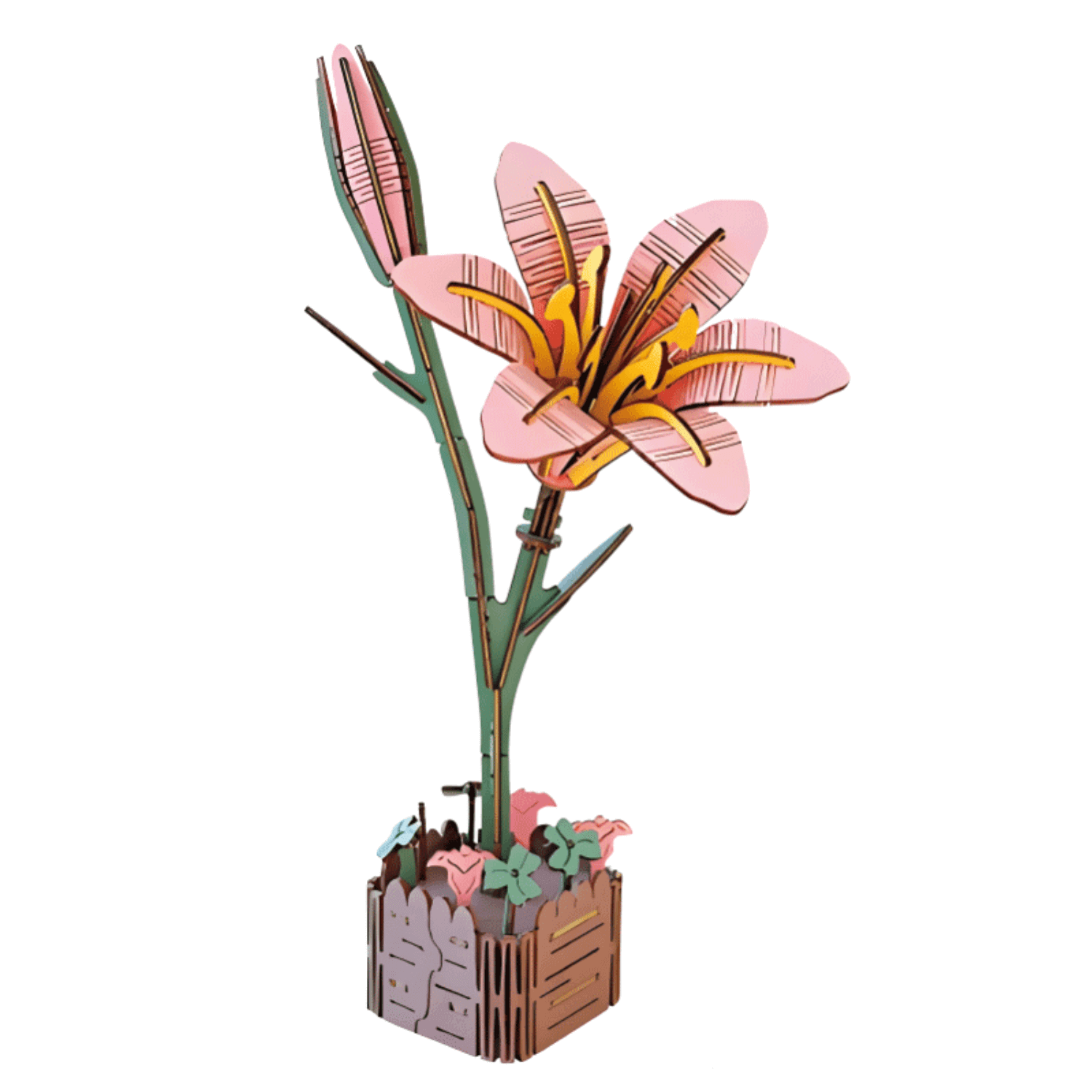 Eternal Spring | Flower Trio Collection 💐 3D Puzzle Robotime
