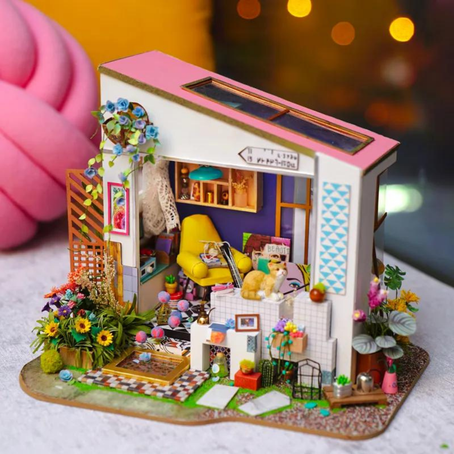 Porch (véranda) de Lily - maison miniature-Robotime--