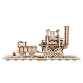 Locomotion #1-Mechanisches Holzpuzzle-Eco-Wood-Art--