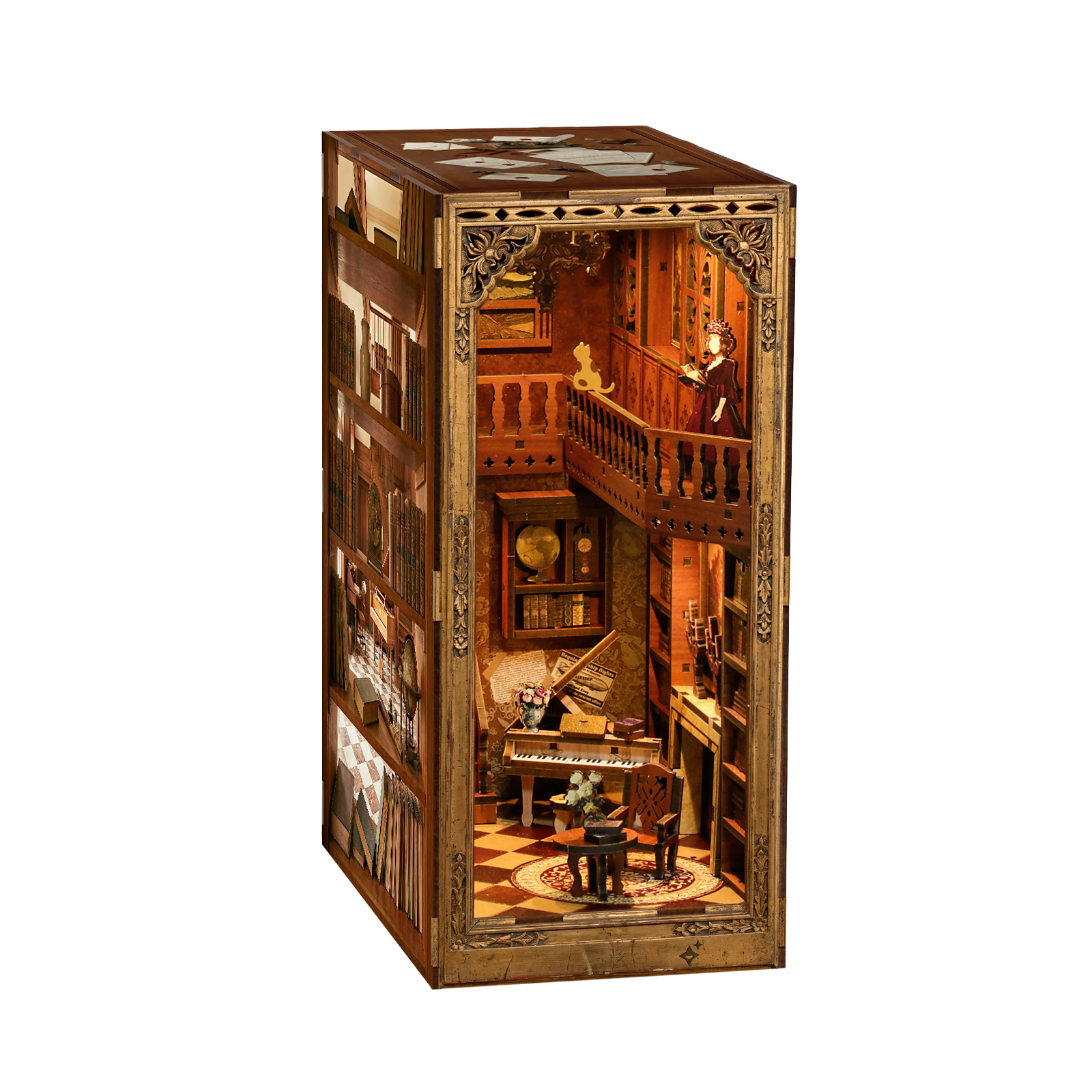 Kit de bricolage Grimm's Haus Book Nook MagicHolz