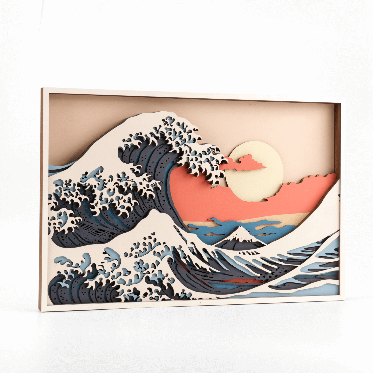 Magic Wall Art l The Great Wave-Wallpuzzle-MagicHolz--