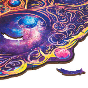 Mandala Puzzle | Space Dreams-Holzpuzzle-Unidragon--