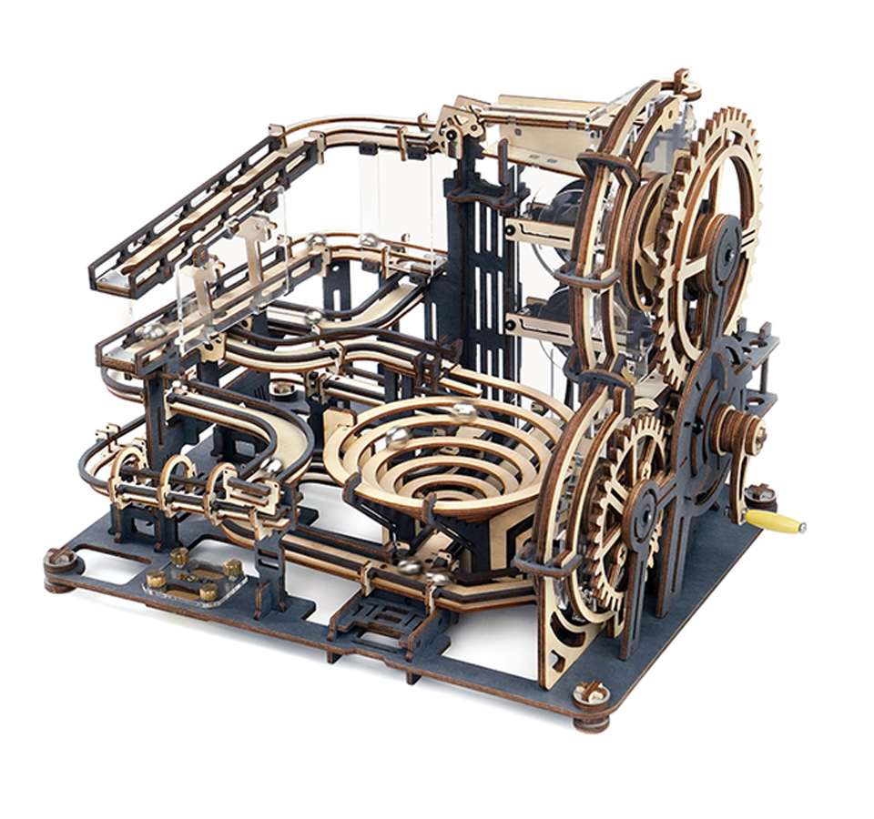 Marble Run Night City 2.0-3D Puzzle-Robotime--