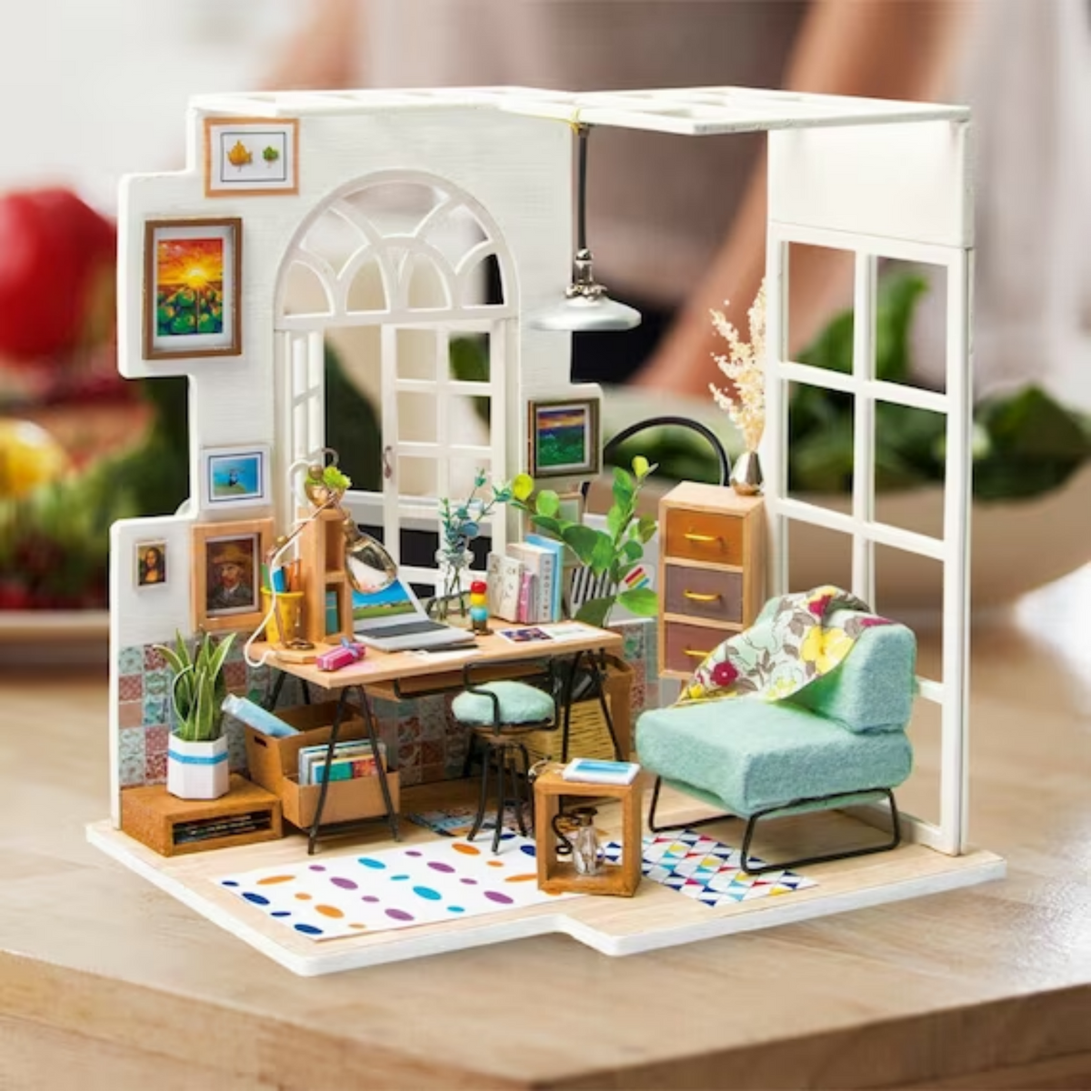SOHO Time (Büro)-Miniaturhaus-Robotime--