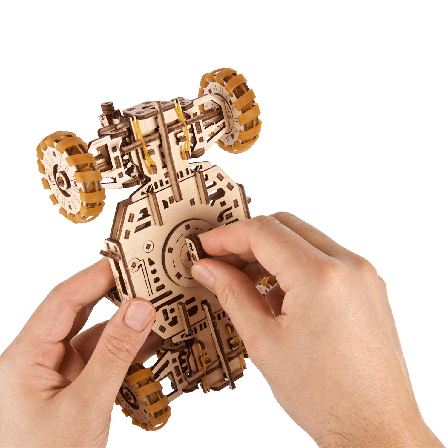 Mondrover der NASA-Mechanisches Holzpuzzle-Ugears--