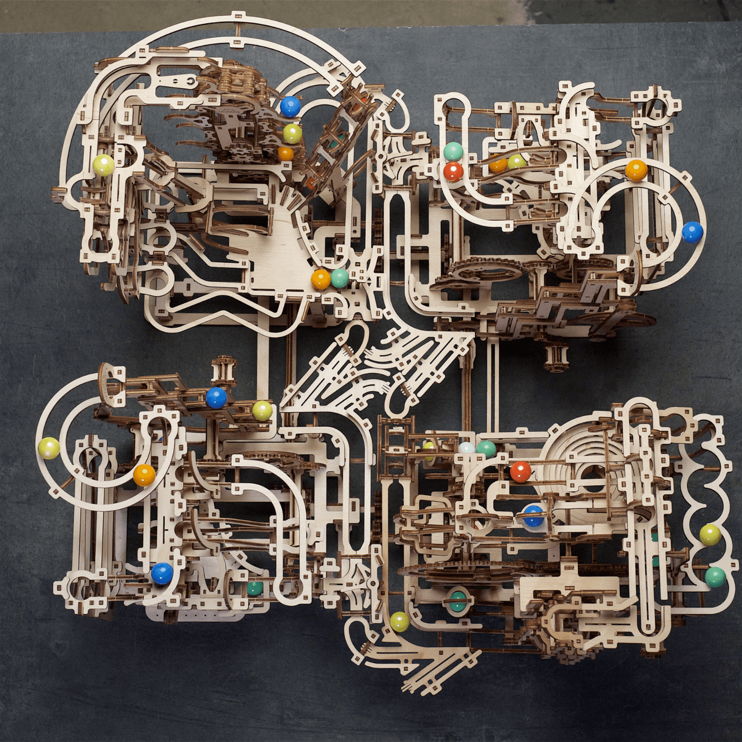 Mega knikkerbaan | Bundel-3D Puzzel-Ugears--