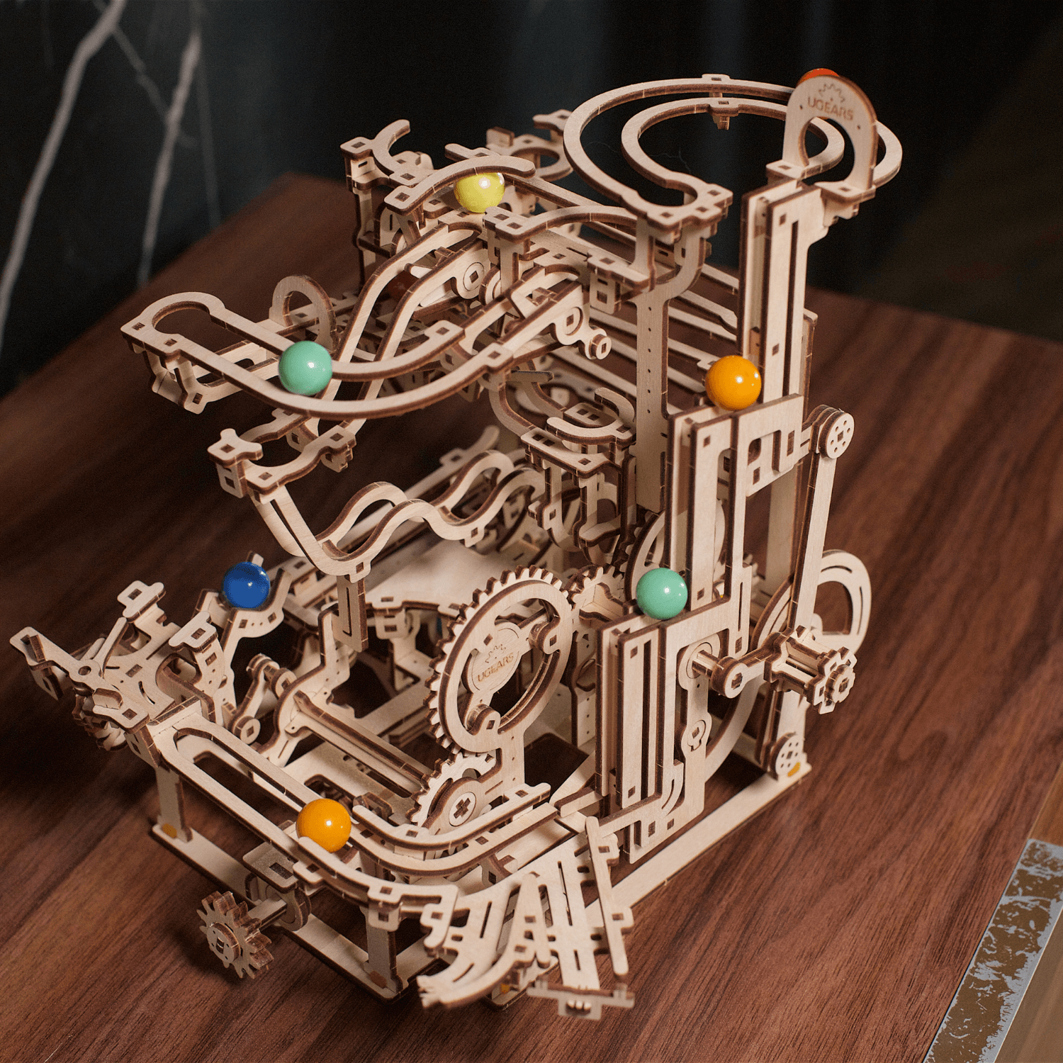 Mega knikkerbaan | Bundel-3D Puzzel-Ugears--