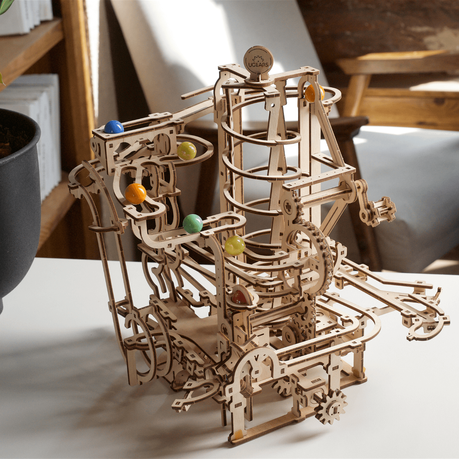 Mega knikkerbaan | Bundel-3D Puzzel-Ugears--