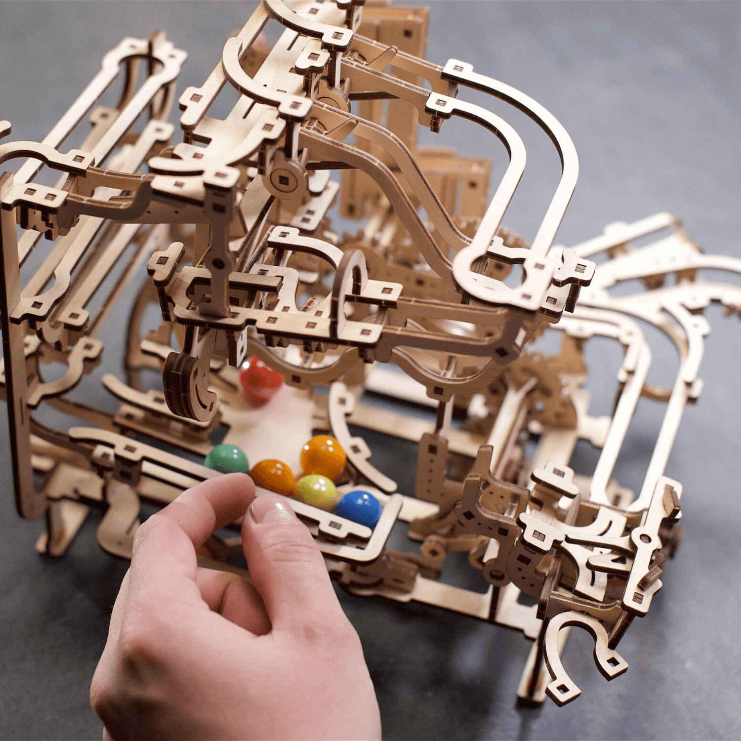 Mega knikkerbaan | Bundel-3D Puzzel-Ugears--