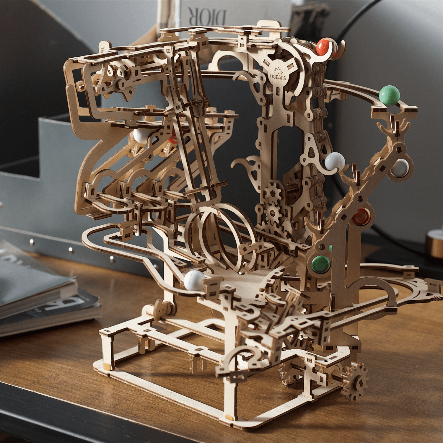 Mega knikkerbaan | Bundel-3D Puzzel-Ugears--