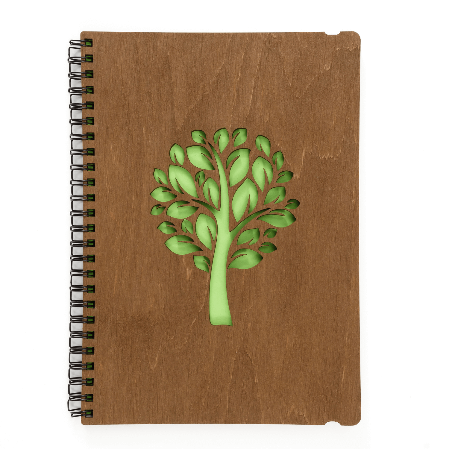Notizbuch | mit einem Holzeinband-3D Puzzle-Eco-Wood-Art-NotizBaum-EWA-4815123002987