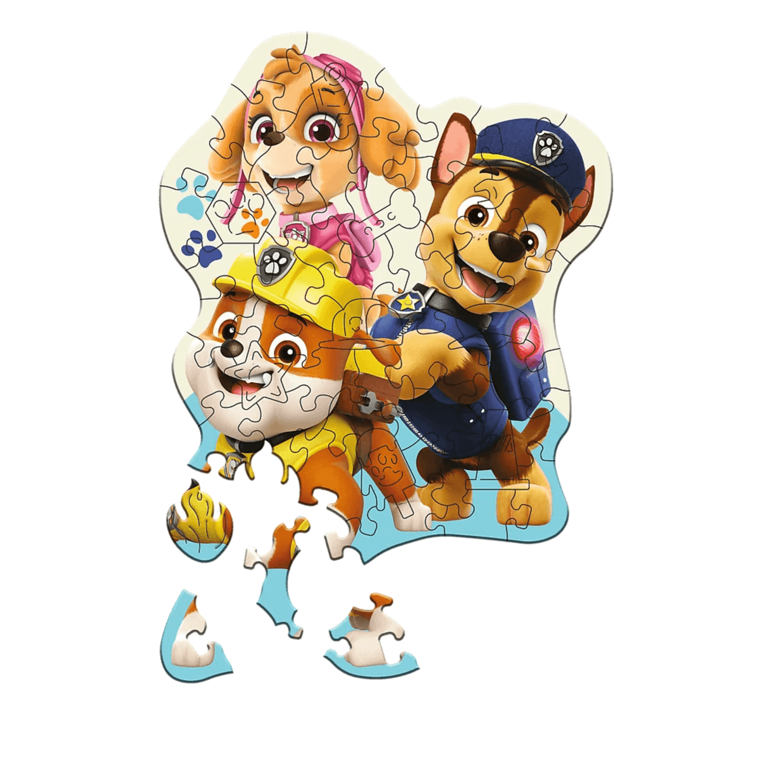 PAW Patrol | Wood Puzzle 50-wood puzzle-TREFL--