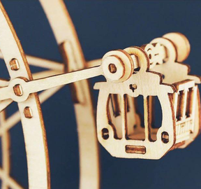Mechanical Music Box - Ferris Wheel-Mechanical Wooden Puzzle-Robotime--
