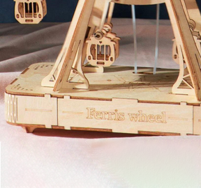 Mechanical Music Box - Ferris Wheel-Mechanical Wooden Puzzle-Robotime--