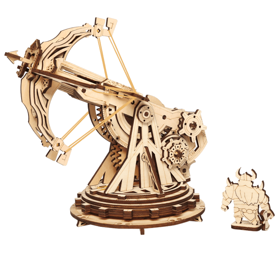 Middeleeuwse Ballista | Epic-War Series-Mechanische houten puzzel-Robotime...