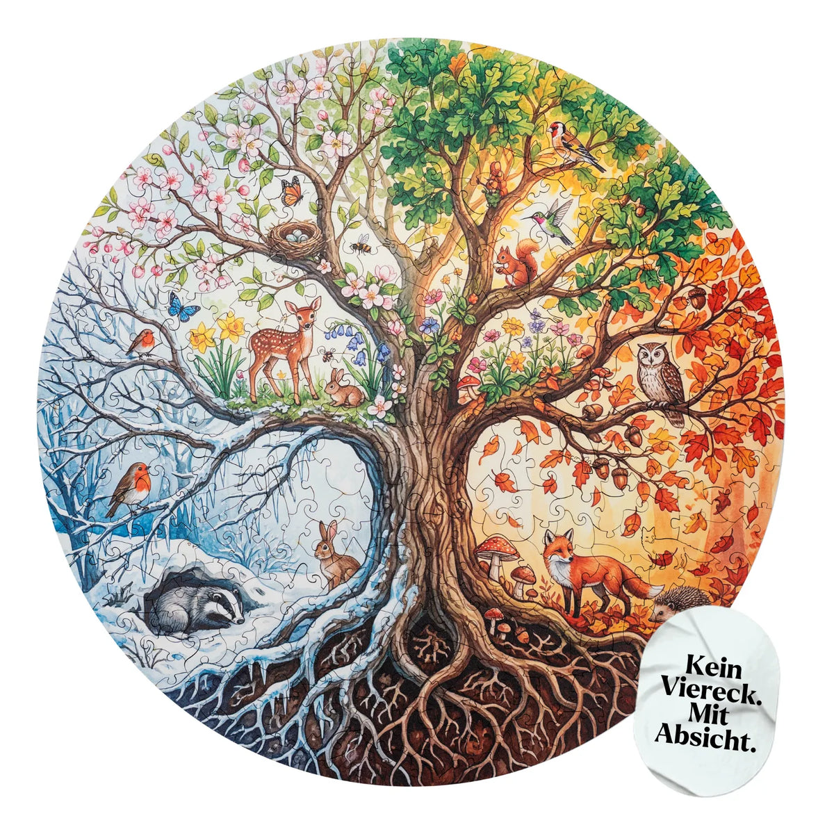 Tree of Life of the Four Seasons Mandala