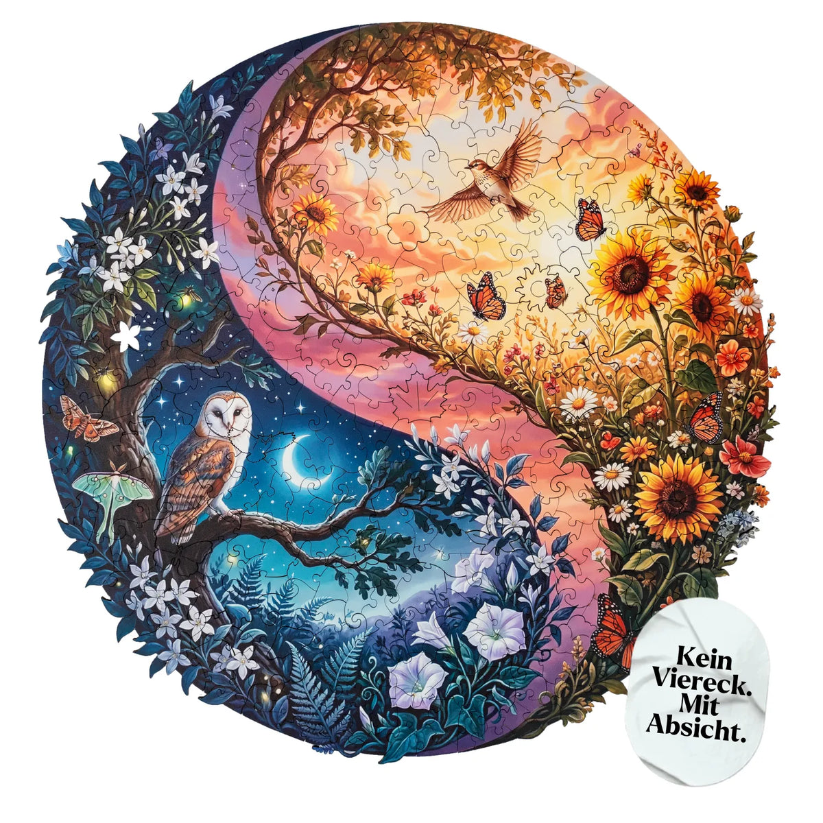 Yin-Yang Mandala of Day and Night