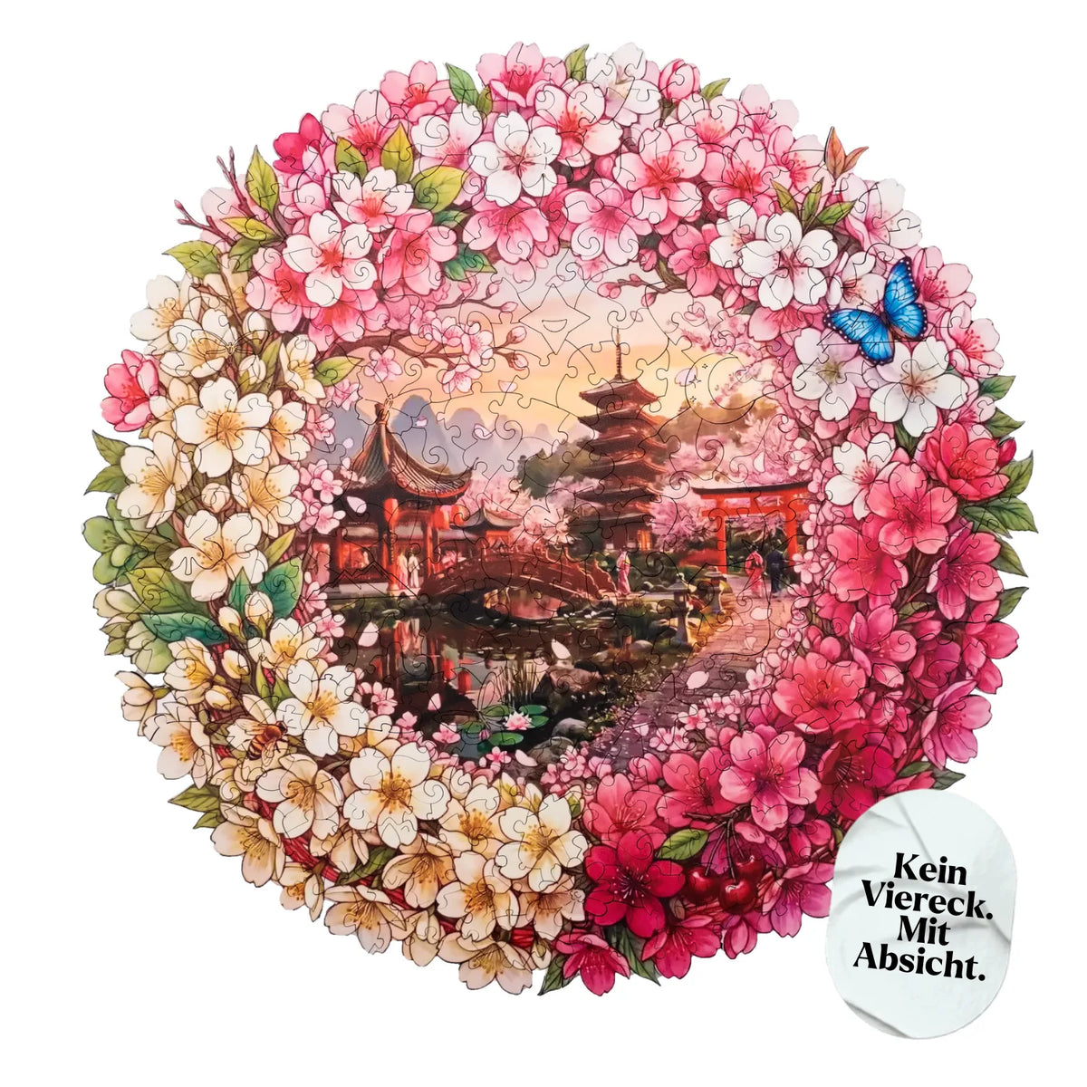 La magie des fleurs de cerisier de Kyoto Mandala