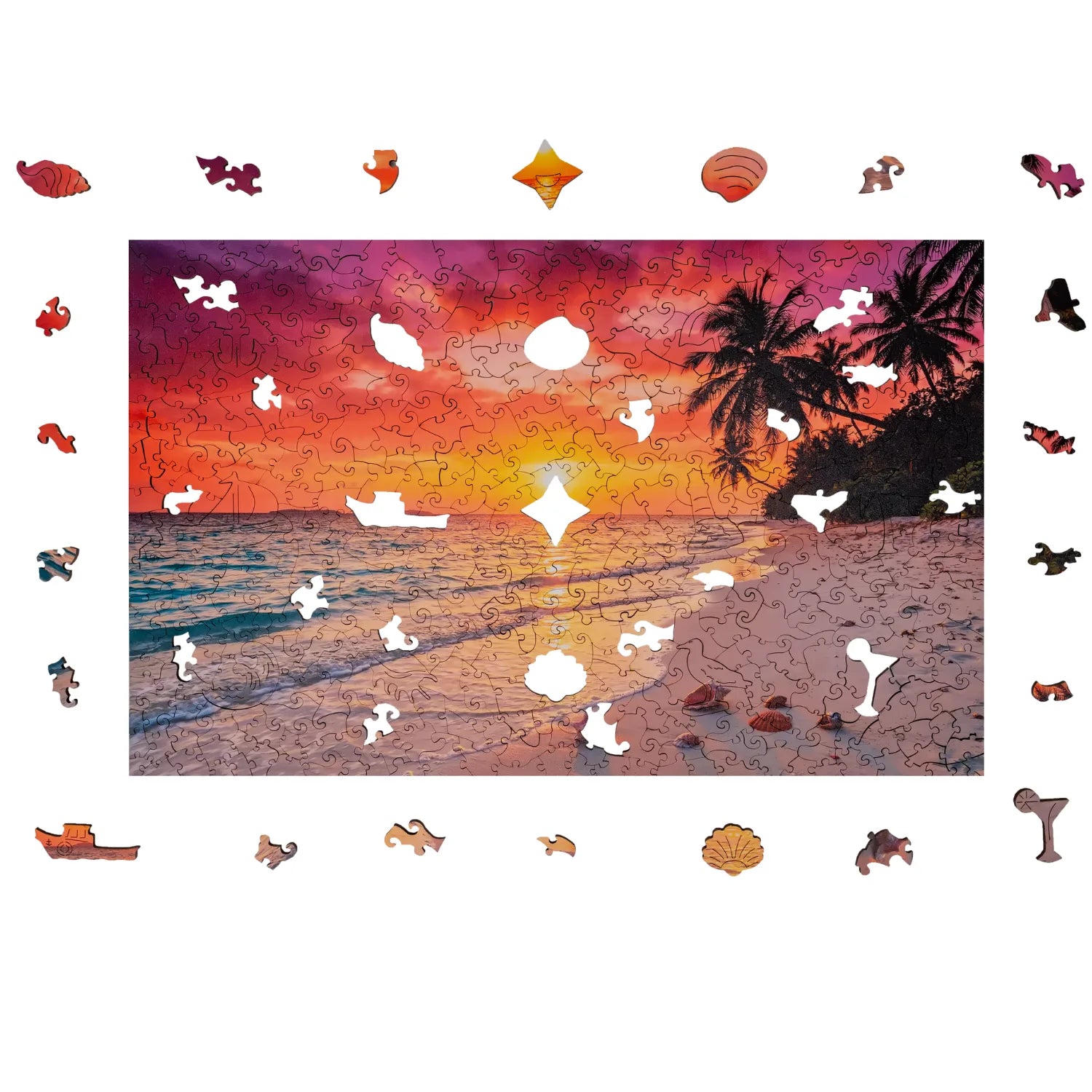 Sonnenuntergang am Meer
