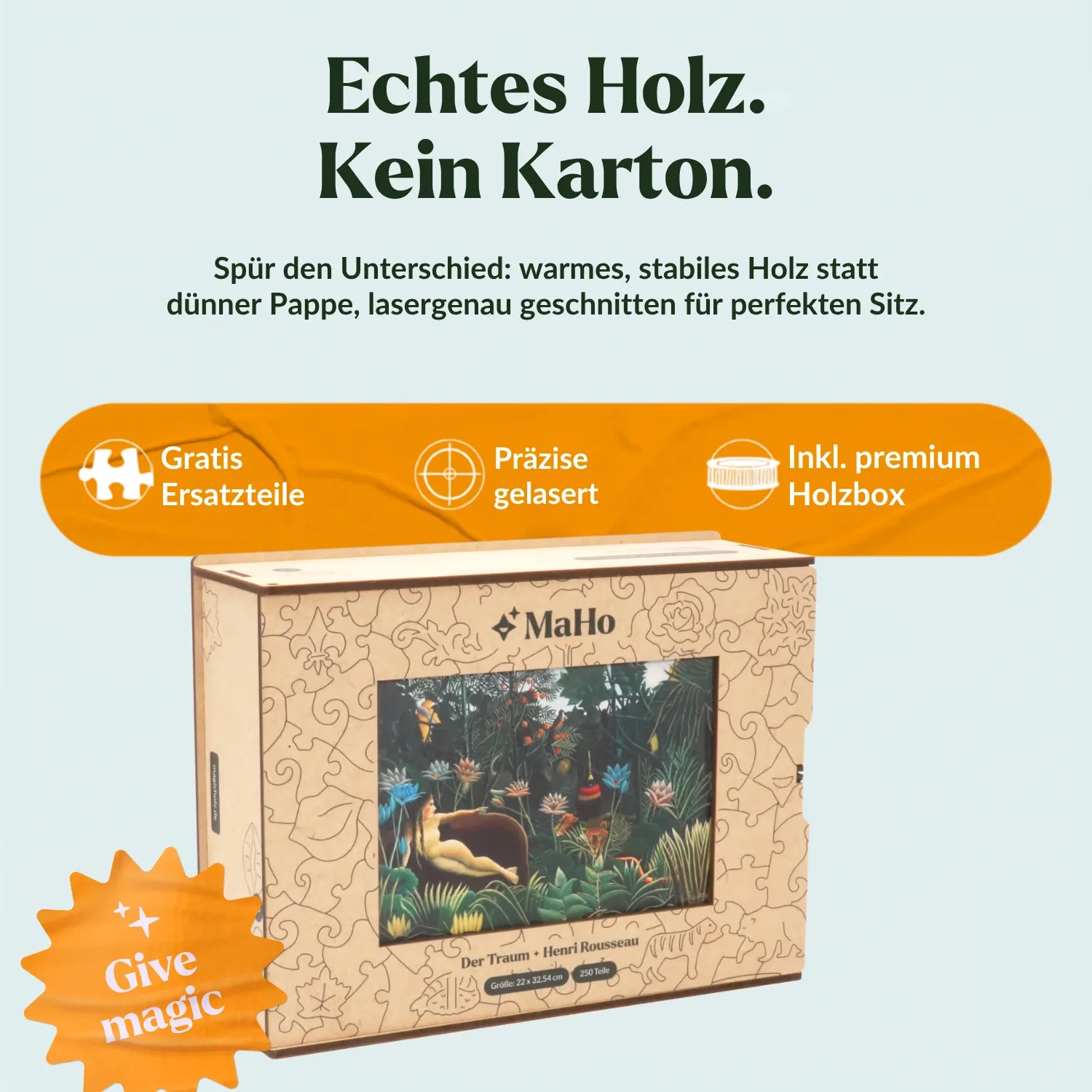 The Dream | Henri Rousseau Wooden Puzzle (2D) MagicHolz