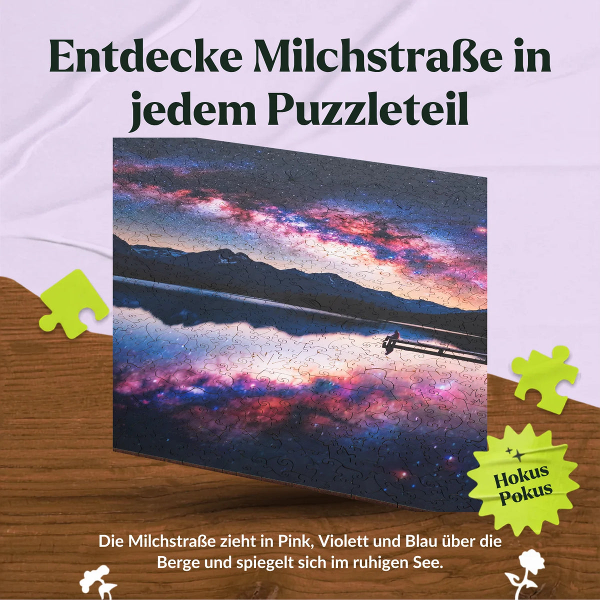 Starry Sky XL Wooden Puzzle (2D) MagicHolz