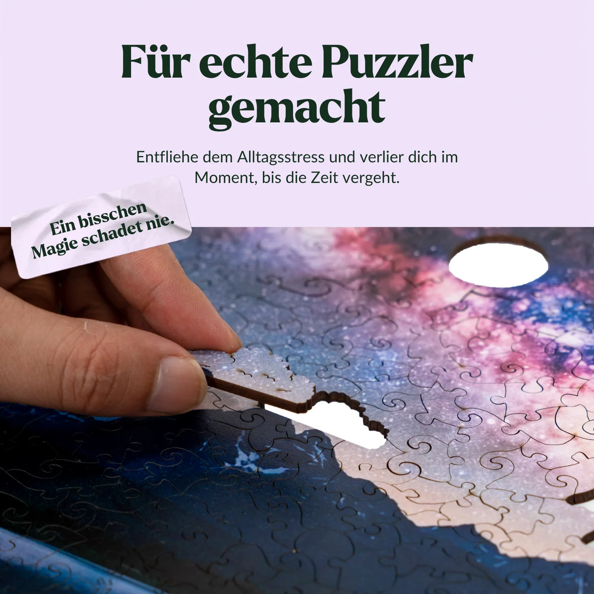 Starry Sky XL Wooden Puzzle (2D) MagicHolz