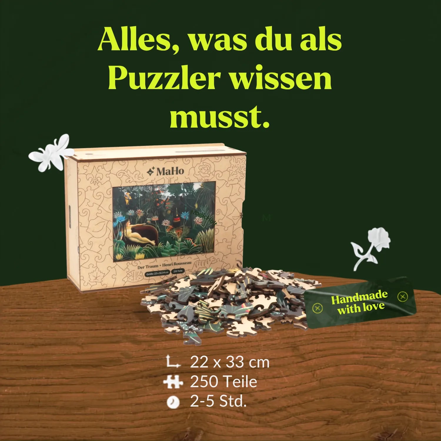 The Dream | Henri Rousseau Wooden Puzzle (2D) MagicHolz
