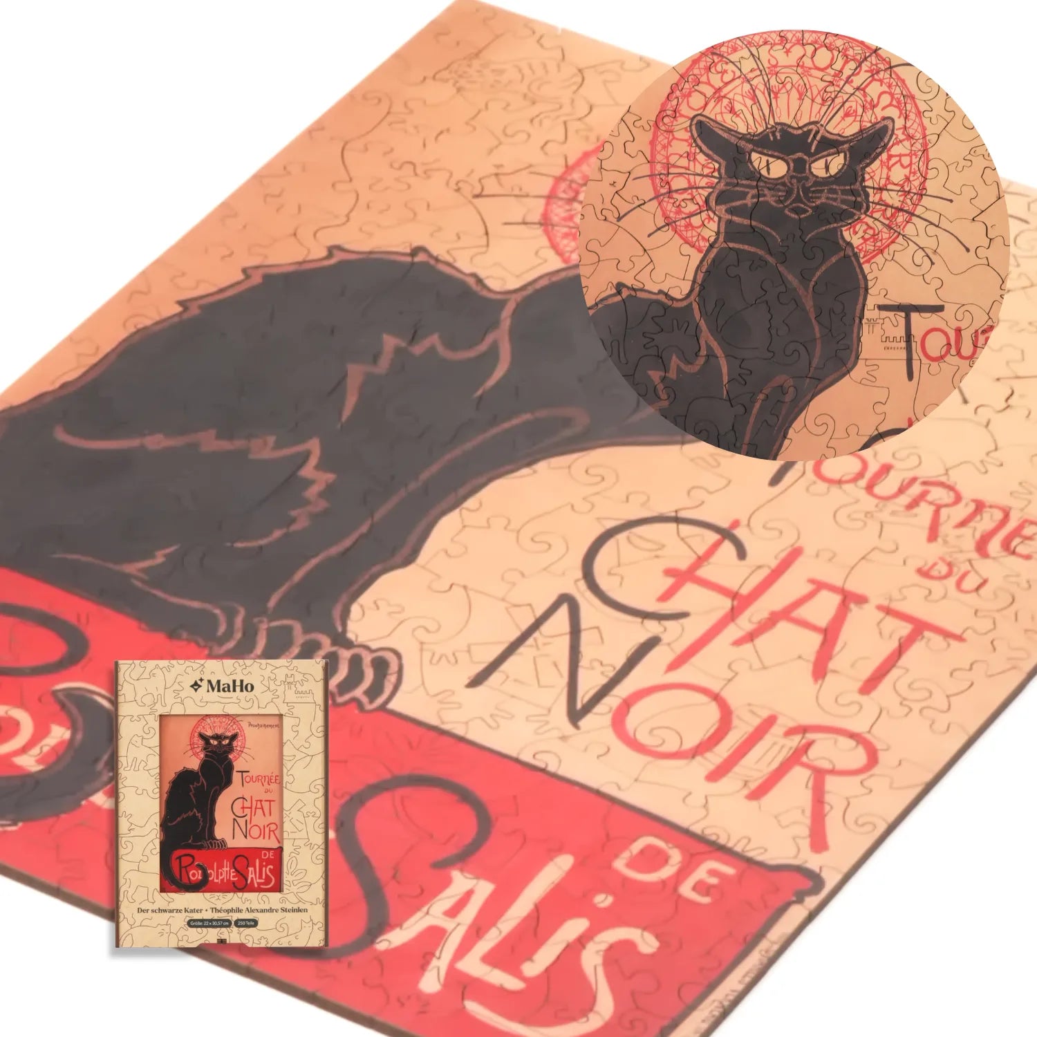 Der schwarze Kater | Théophile Alexandre Steinlen
