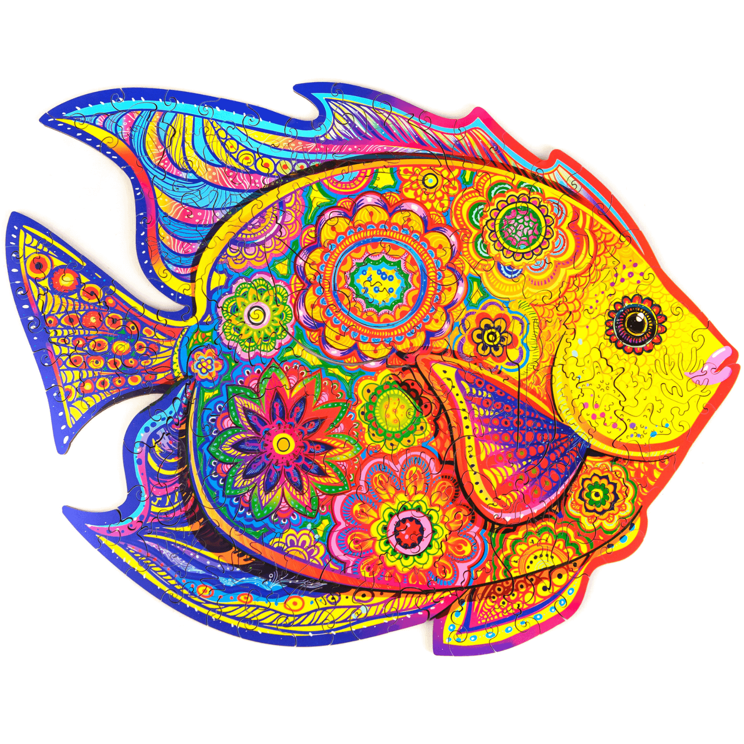 Bright Fish Houten Puzzel-Unidragon--