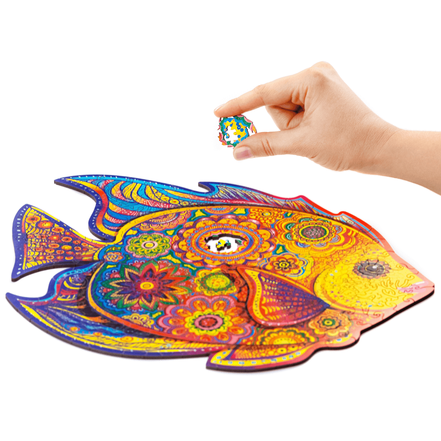 Bright Fish Houten Puzzel-Unidragon--