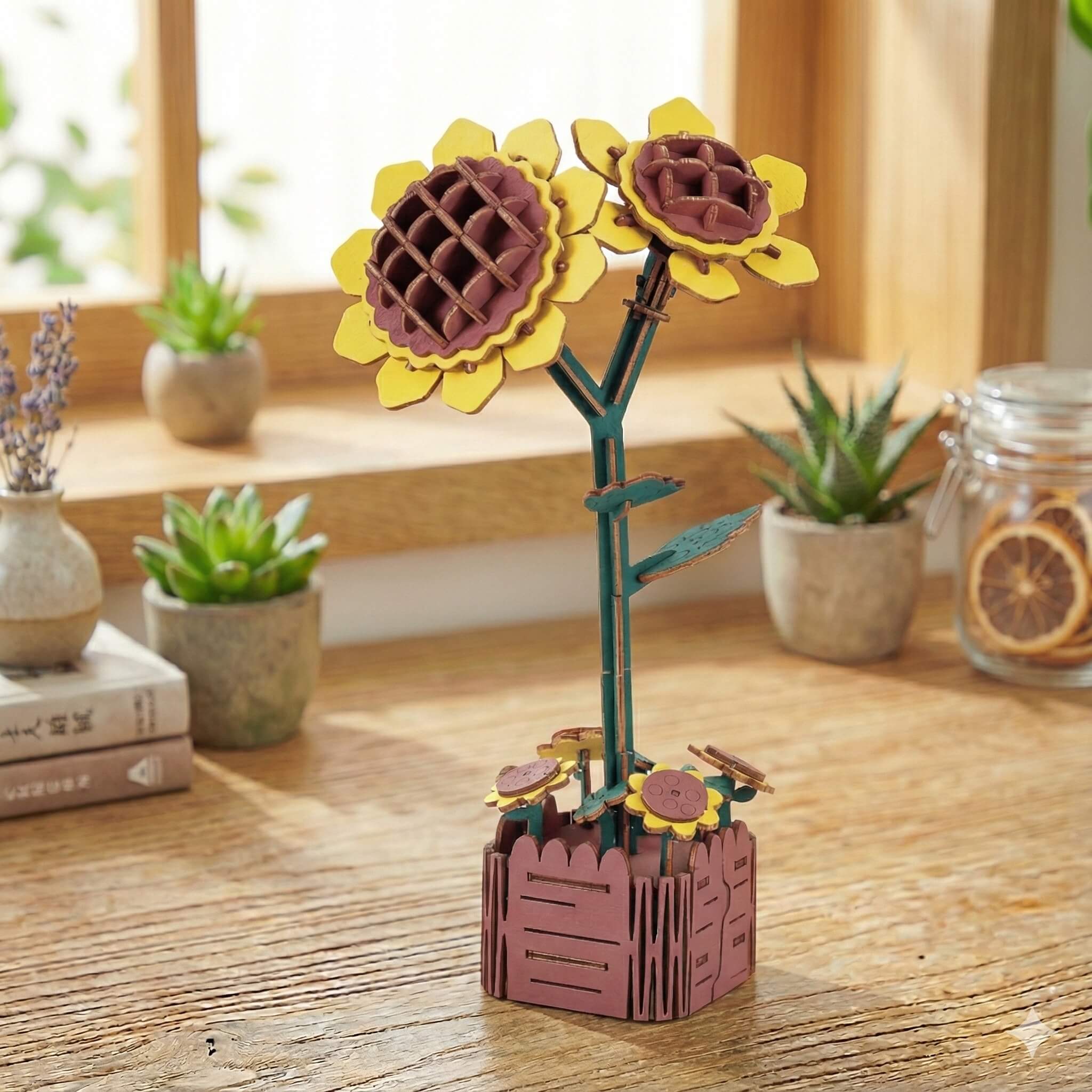 Wooden flowers - Timeless flowers made of wood 🌼