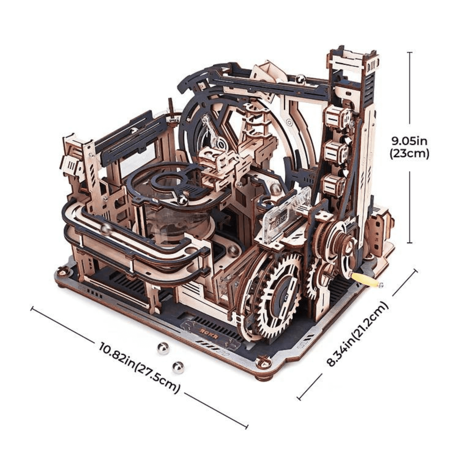 Marble Spaceport | ROKR-3D Puzzle-Robotime--