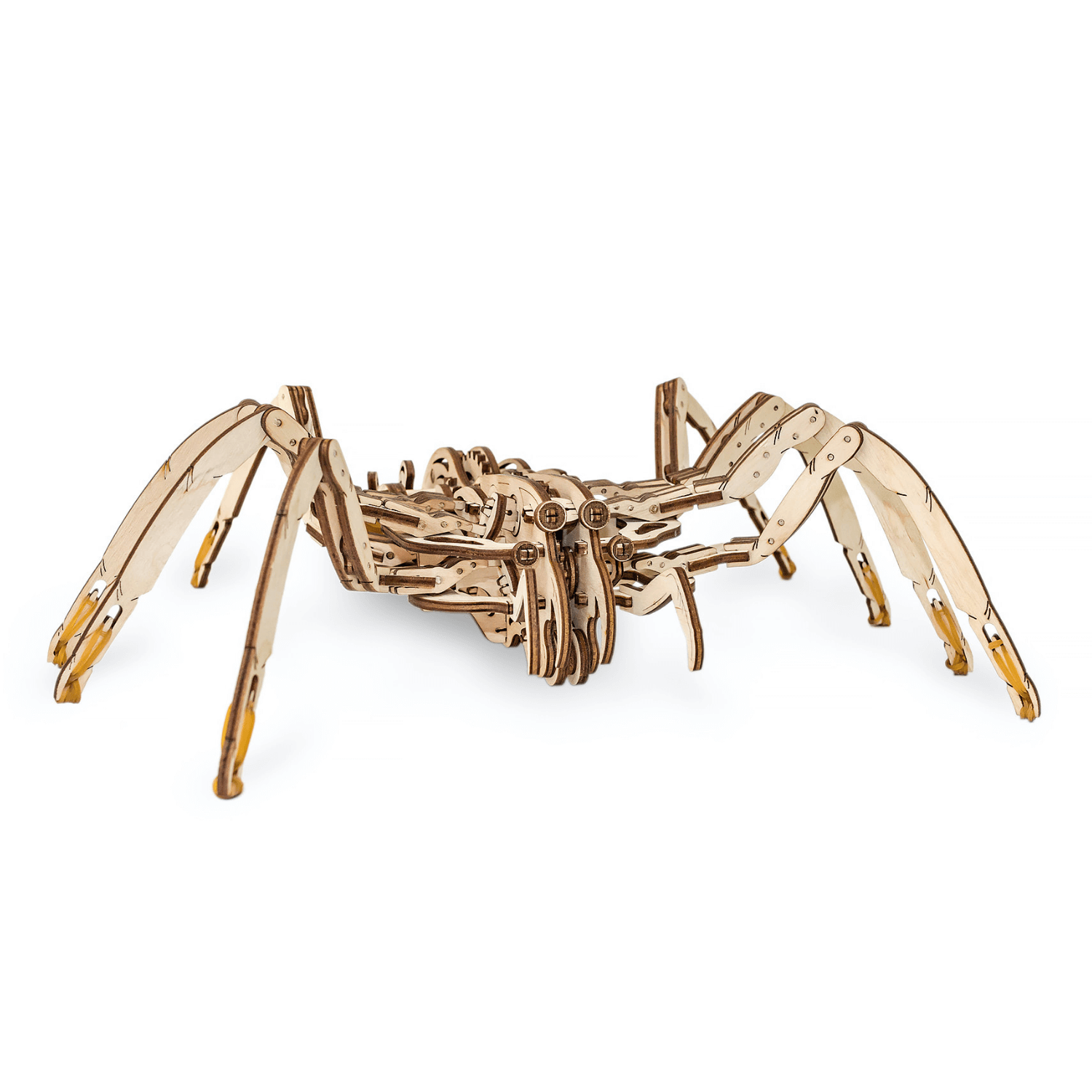 Spinne | Mechanisch-Mechanisches Holzpuzzle-Eco-Wood-Art--