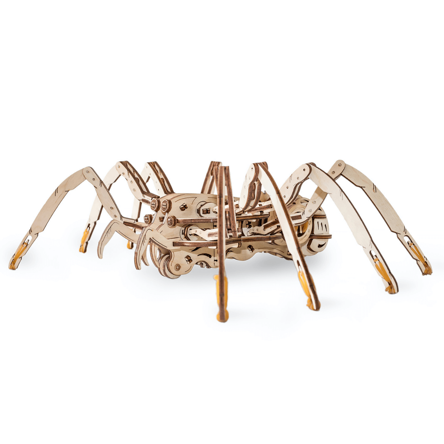 Spinne | Mechanisch-Mechanisches Holzpuzzle-Eco-Wood-Art--