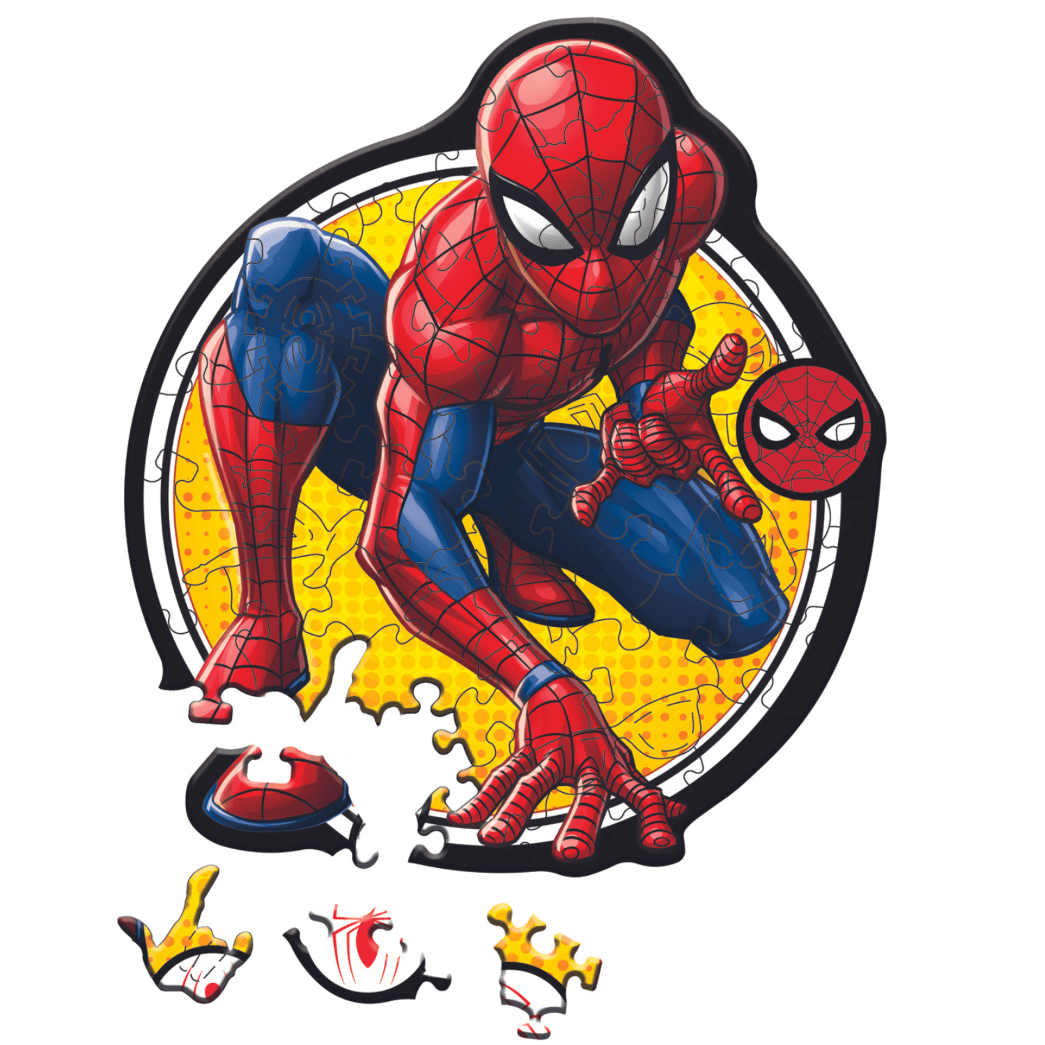 Marvel | Spiderman Power | Wooden Puzzle 50 wooden puzzles-TREFL--