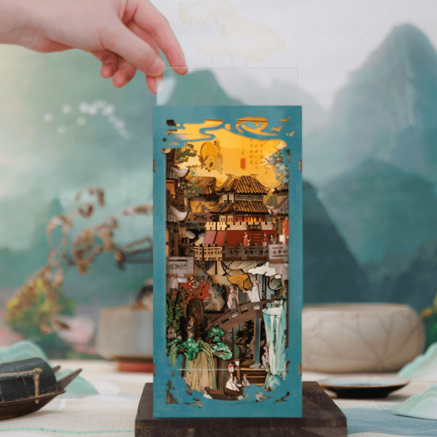 Su Dongpo's Life | Book Nook Diorama Cutebee
