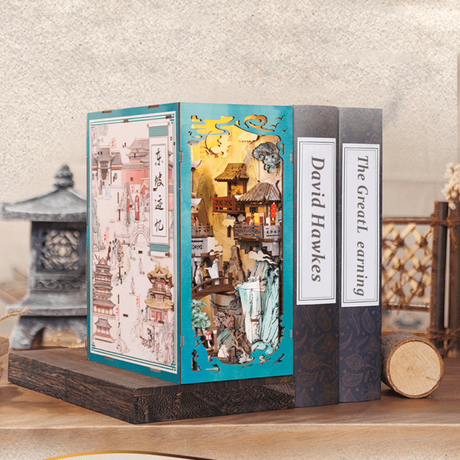 Su Dongpo's Life | Book Nook Diorama Cutebee