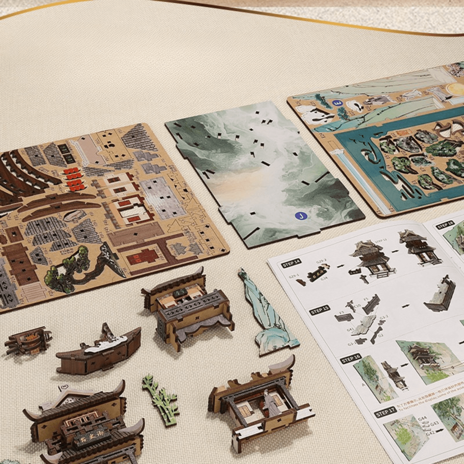 Su Dongpo's Life | Book Nook Diorama Cutebee