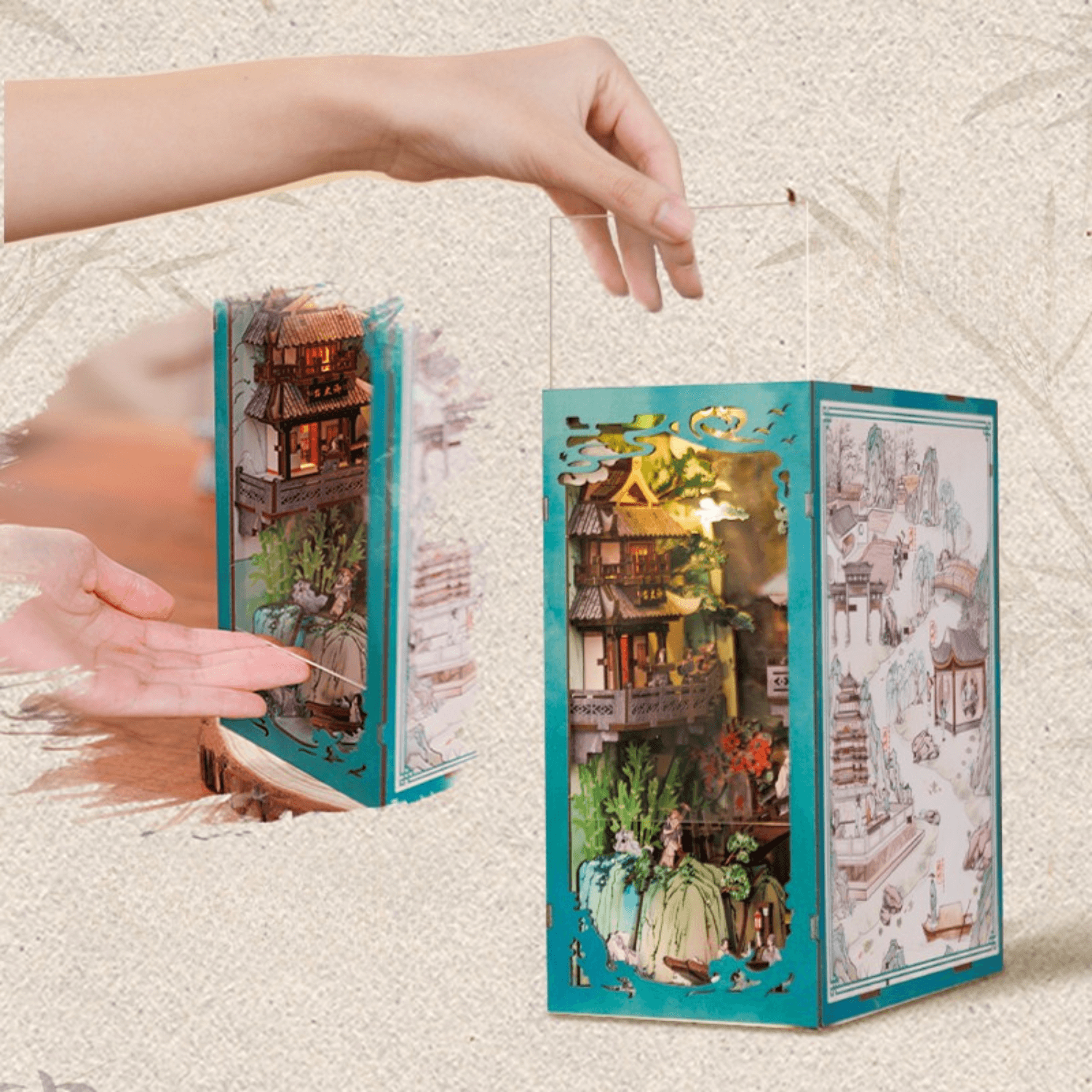 Su Dongpo's Life | Book Nook Diorama Cutebee