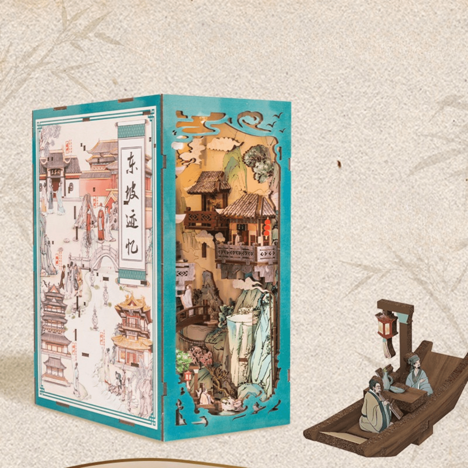 Su Dongpo's Life | Book Nook Diorama Cutebee