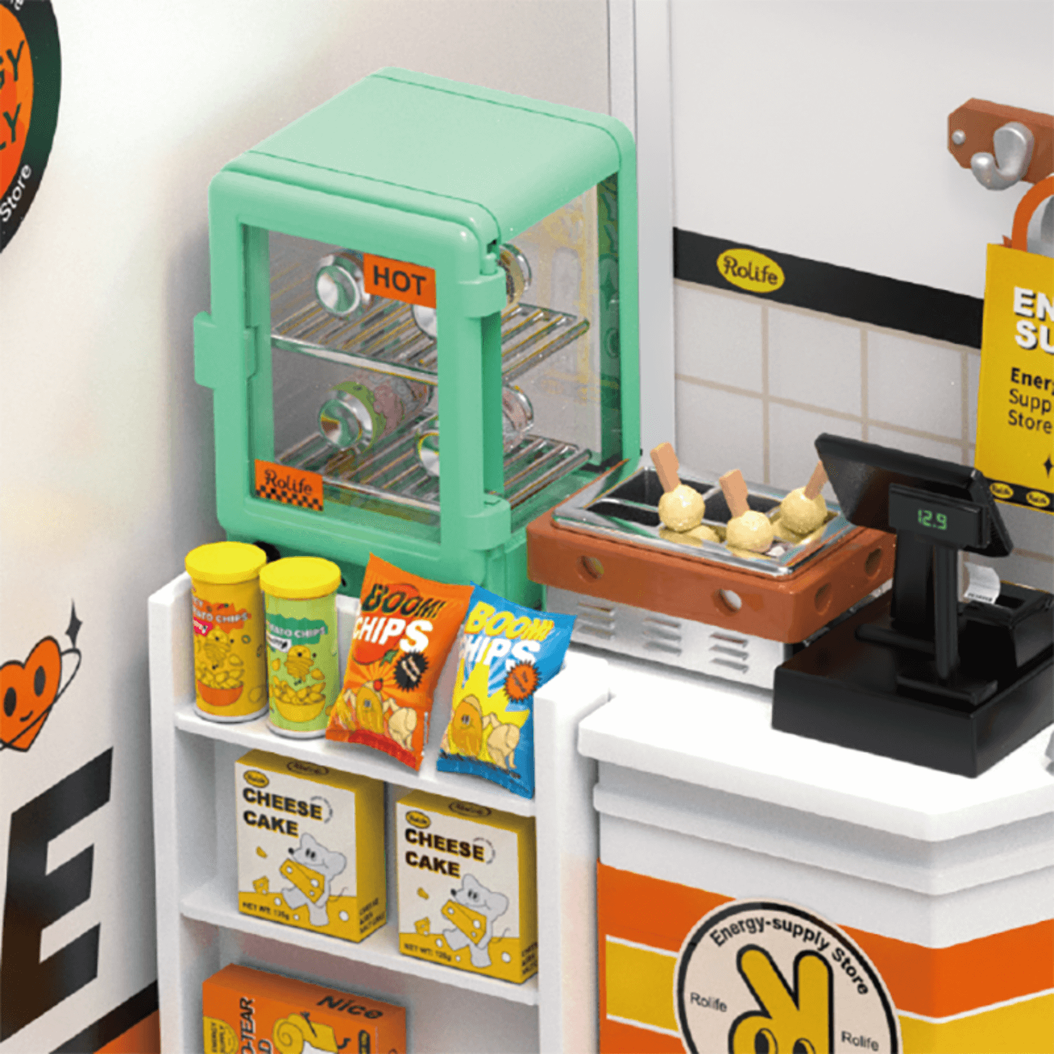 Rolife Super Store DIY Model experience the fun of assembly