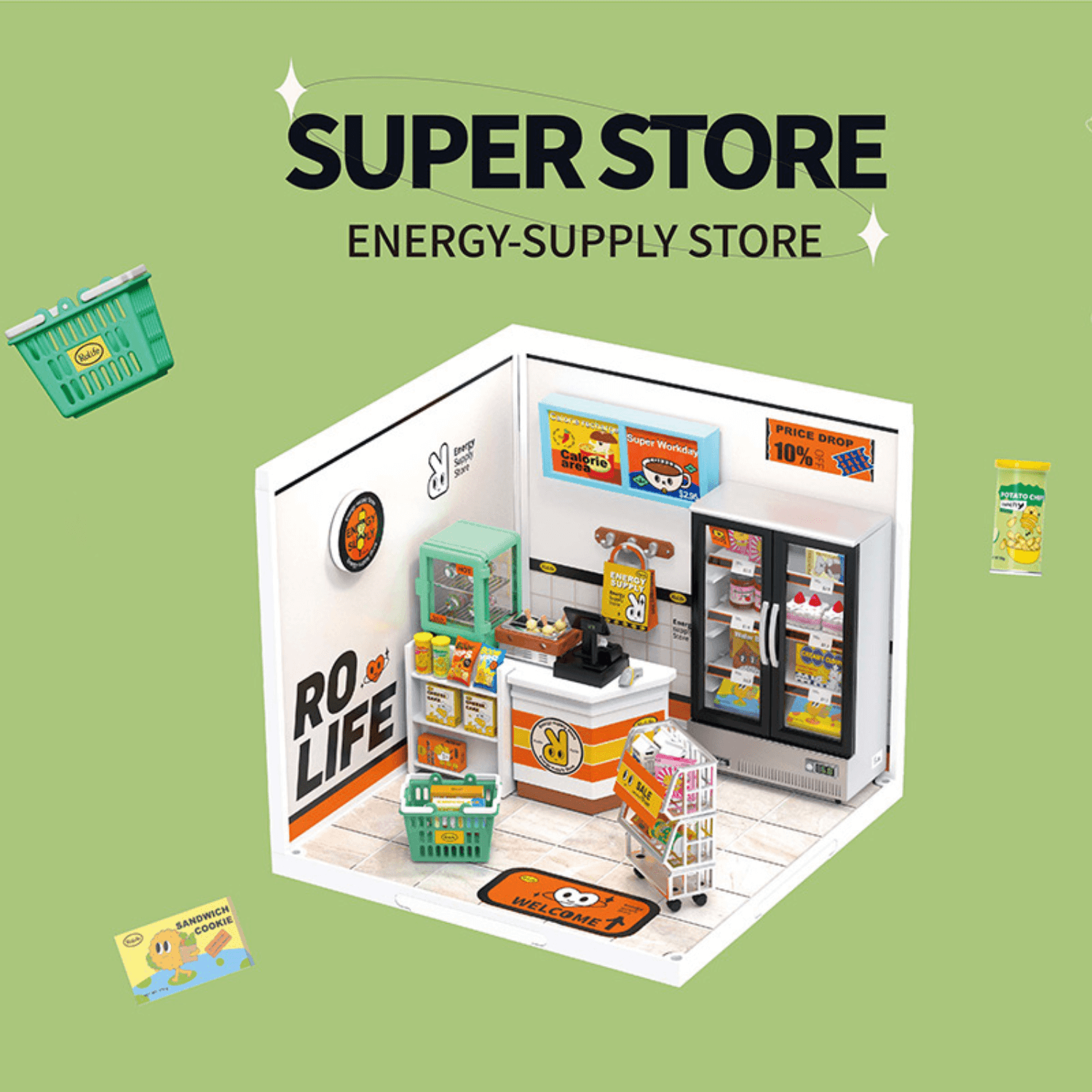 Super Store | Miniaturshop-3D Puzzle-Robotime--