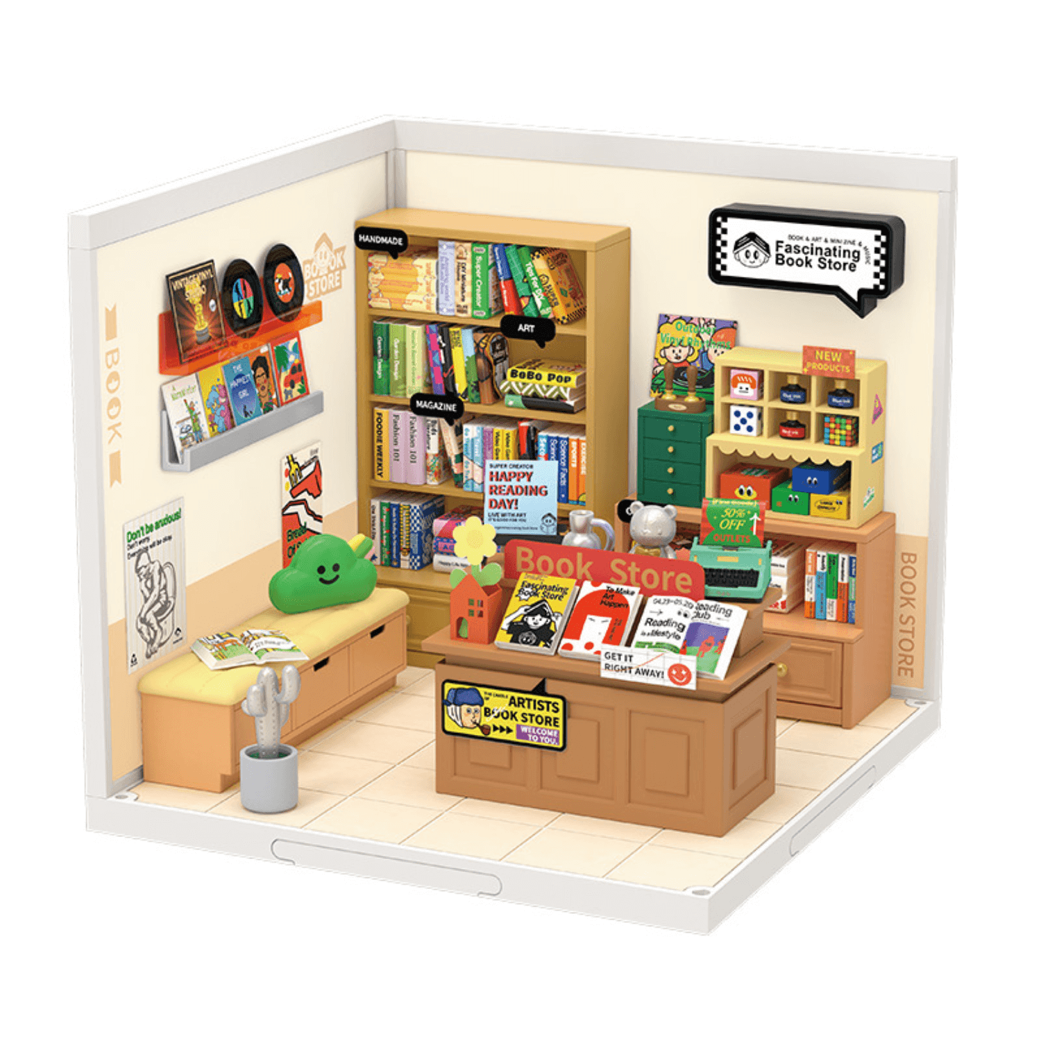 Super Store | Miniaturshop-3D Puzzle-Robotime--