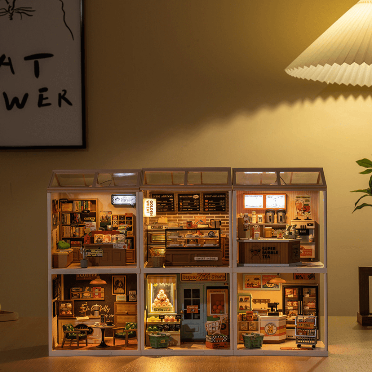 Superwinkel | Miniatuurwinkel-3D Puzzel-Robotime--
