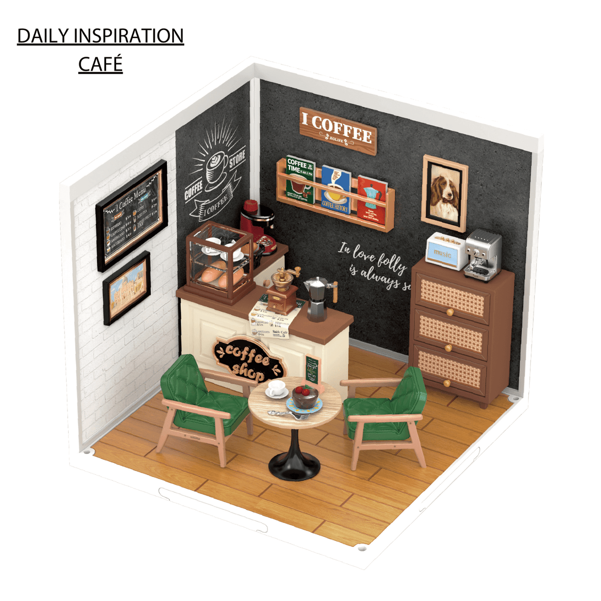 Super Store | Miniature Shop-3D Puzzle-Robotime-DW001-6946785118124